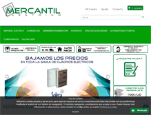 Tablet Screenshot of mercantilelectrico.com